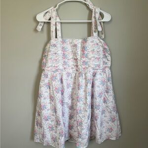 ✨ NWT Arula Hailee Floral Tie Strap Mini Dress – Size 1X ✨